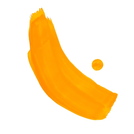 Glisten Cosmetics Traffic Cone UV Orange Wet Liner Eyeliner Small - 3g