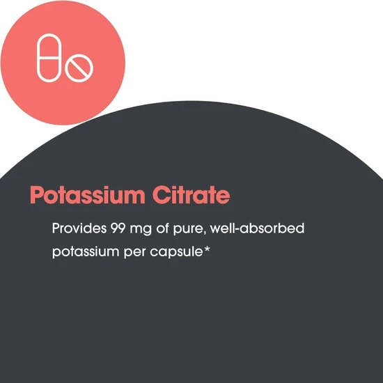Allergy Research Group Potassium Citrate Capsules 120 Capsules