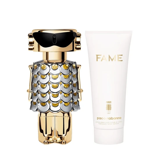 Paco Rabanne Fame Eau De Parfum Gift Set 50ml & 75ml Body Lotion