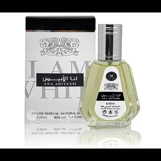 Ard Al Zaafaran Ana Abiyedh Eau De Parfum 50ml