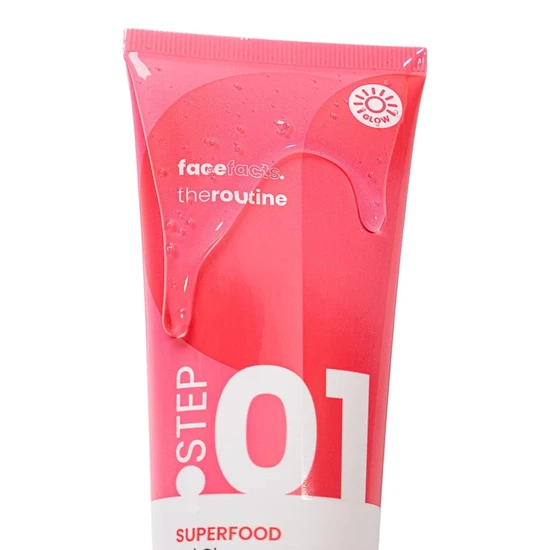 Face Facts The Routine Step 01 Superfood Gel Cleanser 120ml