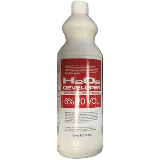 Ebe H2o2 Developer Professional Cream Peroxide 1000ml / 12% 40 VOL