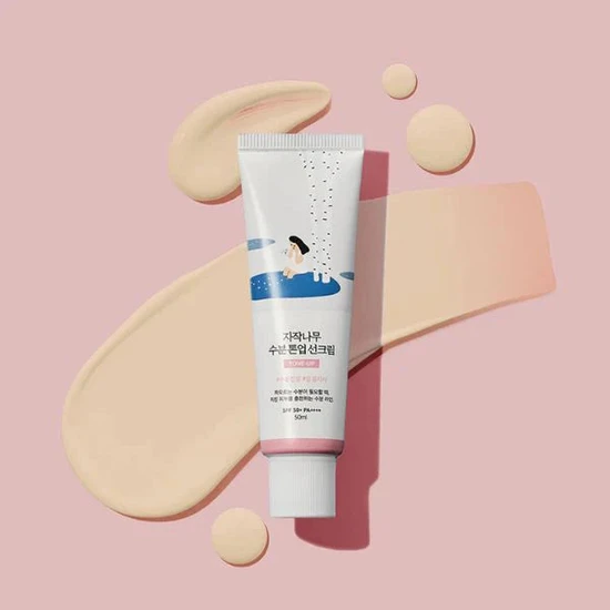 Round Lab Birch Juice Moisturising Tone Up Sunscreen SPF 50+ 50ml