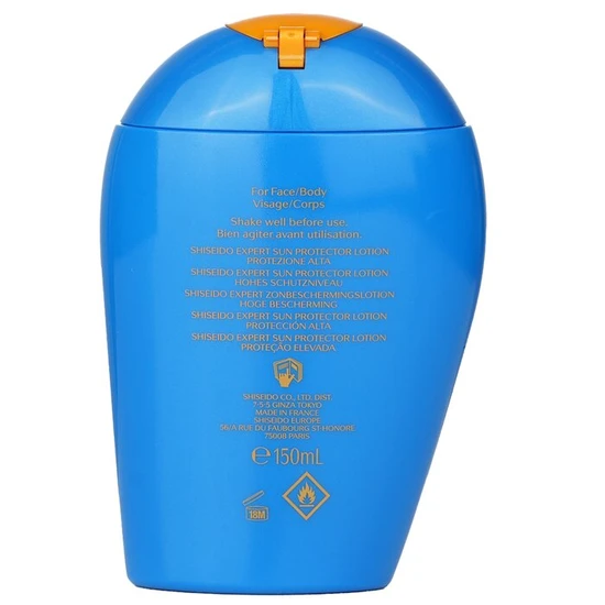 Shiseido Expert Sun Protector SPF 30 UVA Face & Body Lotion 150ml