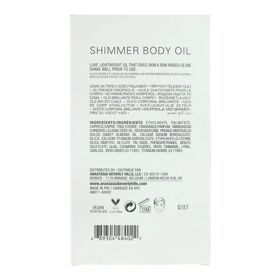 Anastasia Beverly Hills Shimmer Body Oil 45ml