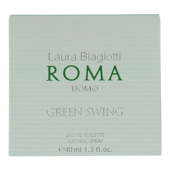 Laura Biagiotti Roma Uomo Green Swing Eau De Toilette 40ml