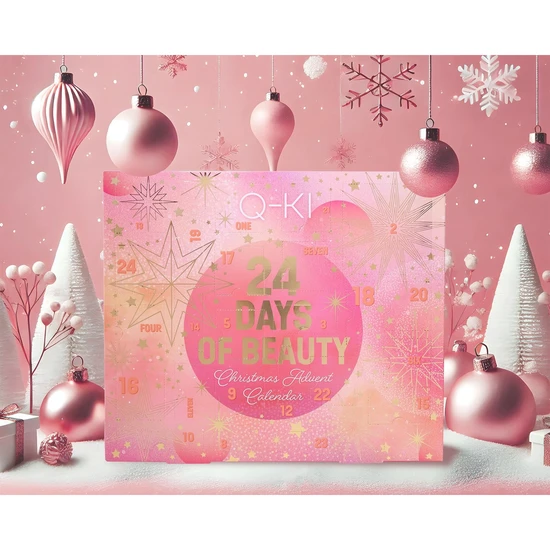 Q-KI 24 Days Of Beauty Advent Calendar 2025 24 Pieces