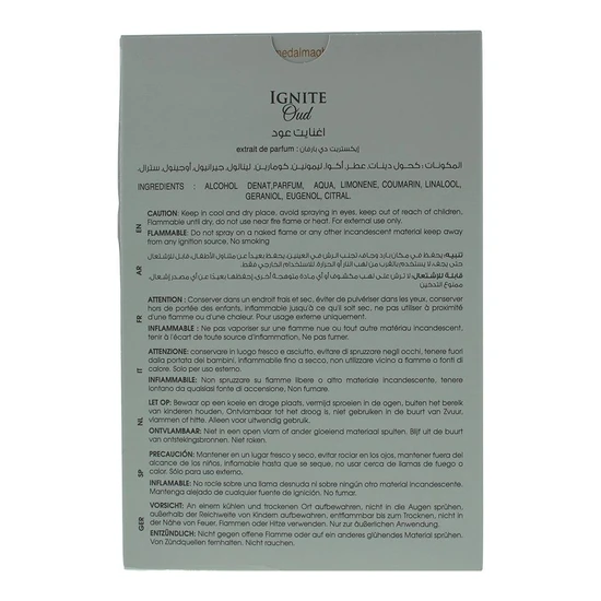 Ahmed Al Maghribi Ignite Oud Extrait De Parfum 600ml