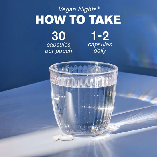 Dr Vegan Nights Relax & Sleep Capsules 30 Capsules