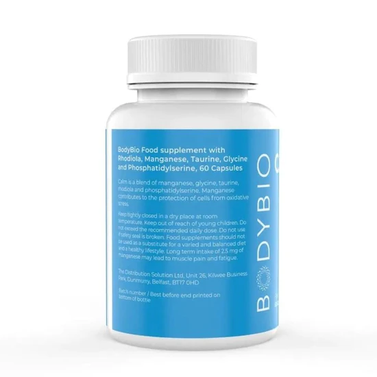 BodyBio Calm Capsules 60 Capsules