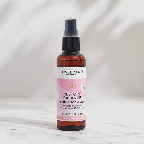 Tisserand Aromatherapy Restore Balance Body & Room Mist 100ml