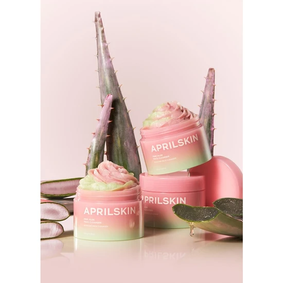 April Skin Pink Aloe Pack Cleanser 120g