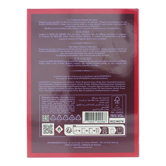 Affinessence Rose-Reglisse Eau De Parfum 50ml