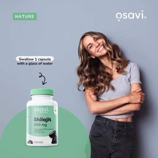Osavi Shilajit 500mg Capsules 60 Capsules