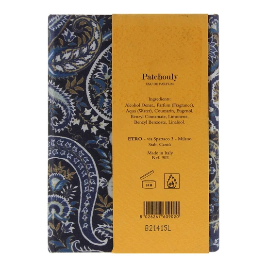 Etro Patchouly Eau De Parfum 100ml
