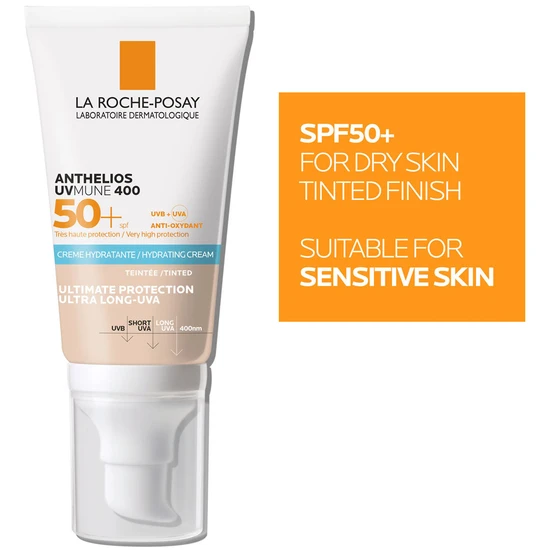 La Roche-Posay Anthelios UVMune 400 Tinted Hydrating Cream SPF 50 50ml