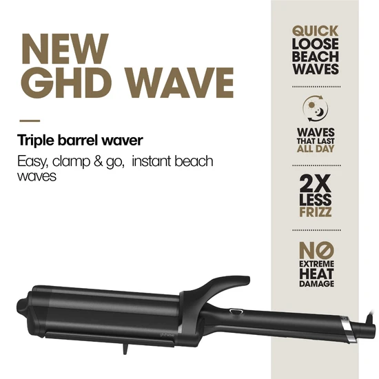 ghd Wave Professional Triple Barrel Hair Waver