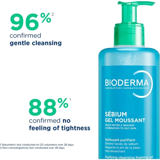 Bioderma Sebium Purifying Cleansing Foaming Gel Eco-Refill-400ml