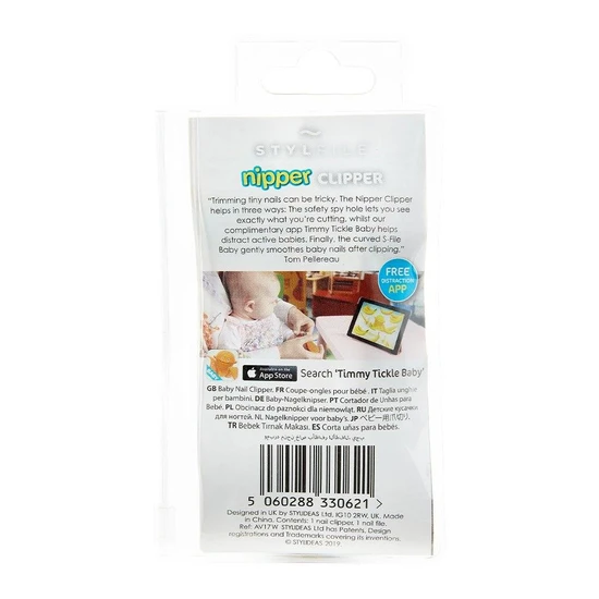 Stylpro Nipper Clipper Baby Manicure Set