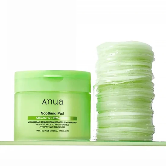 ANUA Azelaic Acid 10 Hyaluron Redness Soothing Pad 230ml