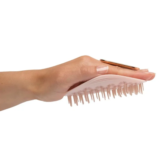 Manta Mirror Hair Brush Pink