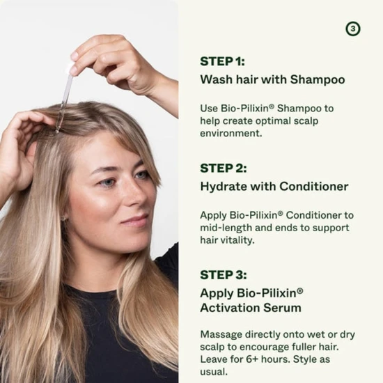 Scandinavian Biolabs Hair Growth Routine For Women 2x250ml + 100ml