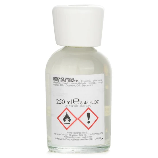 Millefiori Natural Fragrance Diffuser White Paper Flowers 250ml