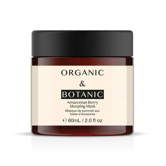 Organic & Botanic Amazonian Berry Sleeping Mask 2 x 60ml