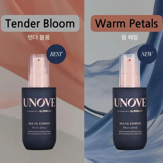 UNOVE Silk Oil Essence Warm Petals 70ml