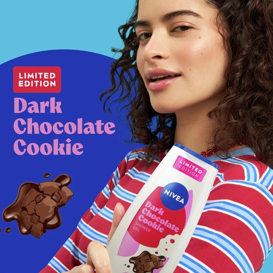 Nivea Dark Chocolate Cookie Shower Gel 250ml