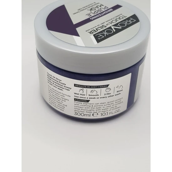 PRO:VOKE Touch Of Silver Brightening Purple Mask 300ml
