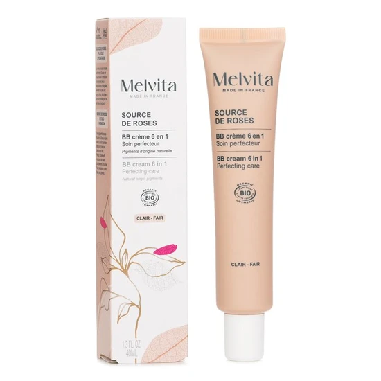 Melvita Source De Roses BB Cream 6 In 1 Perfecting Care Clair Fair