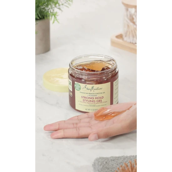 Shea Moisture Jamaican Black Castor Oil & Flaxseed Strong Hold Styling Gel 425g