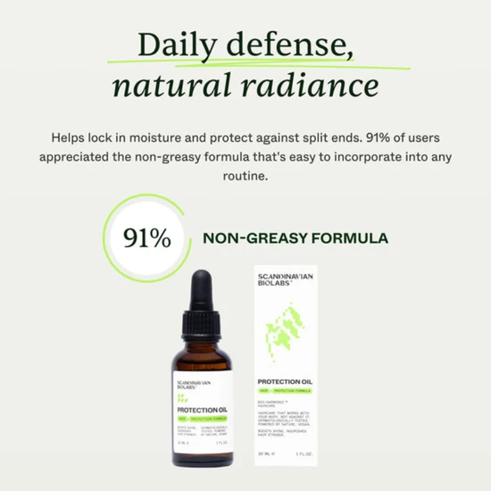 Scandinavian Biolabs Hair Protection Oil 30ml