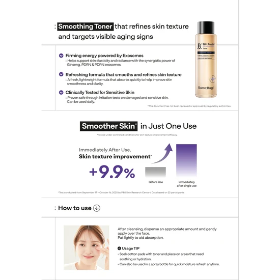 Banobagi PDRN Skin Booster Firming 1000 Toner 150ml