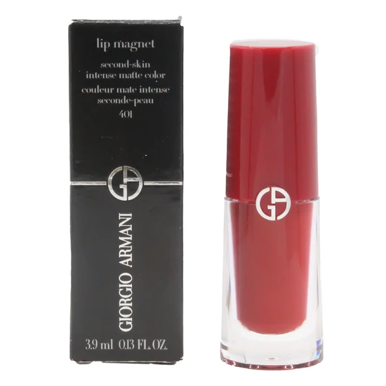 Giorgio Armani Lip Magnet Liquid Lipstick 401 Scarlatto Red