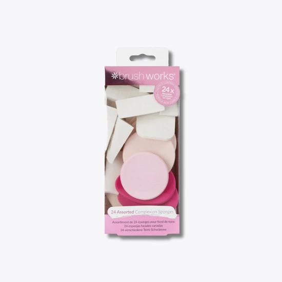 Brushworks Assorted Makeup Sponges