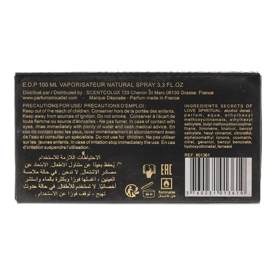 M. Micallef Secrets Of Love Spiritual Eau De Parfum 100ml