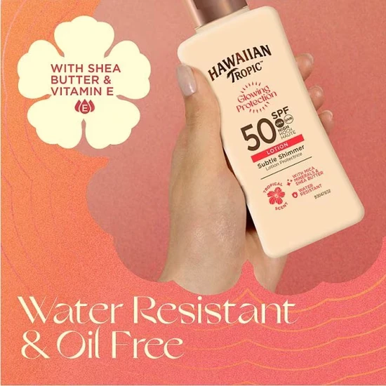 Hawaiian Tropic Glowing Protection Lotion SPF 50 75ml