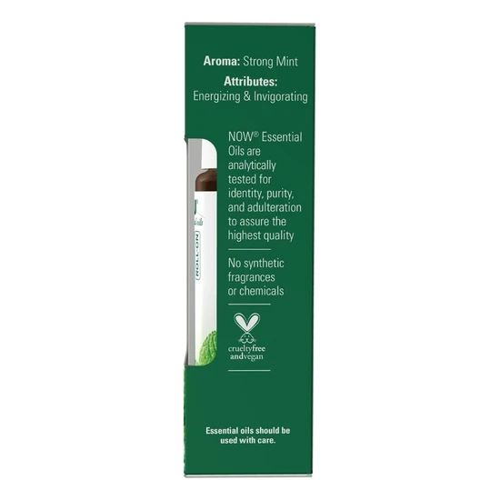 NOW Foods Essential Oil Roll-On Peppermint 10ml