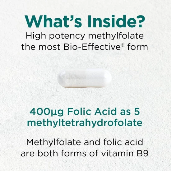 Cytoplan Methyl Folate Capsules 120 Capsules