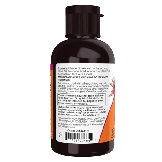 NOW Foods Vitamin B-12 Liquid B-Complex 59ml