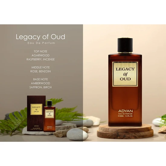 Adyan Legacy Of Oud Eau De Parfum 100ml