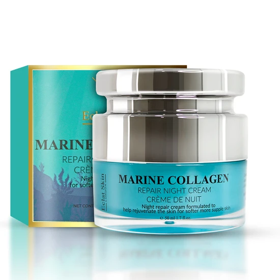 Erth Skin London Marine Glow + Vitamin C Concentrate Cream + Marine Collagen Night Cream 50ml + 50ml