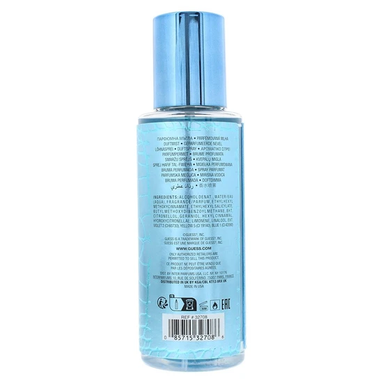 Guess Sexy Skin Metallique Martini For Her Body Mist 250ml