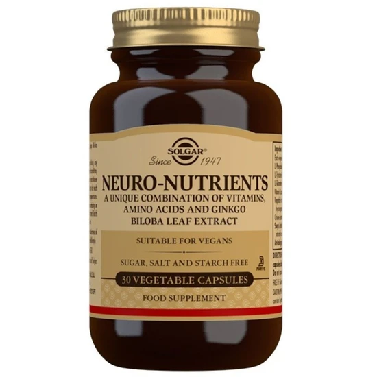 Solgar Neuro Nutrients Vegicaps 30 Vegicaps