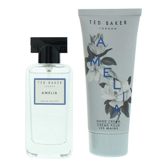 Ted Baker Amelia Eau De Toilette 50ml + Hand Cream 100ml Gift Set 50ml