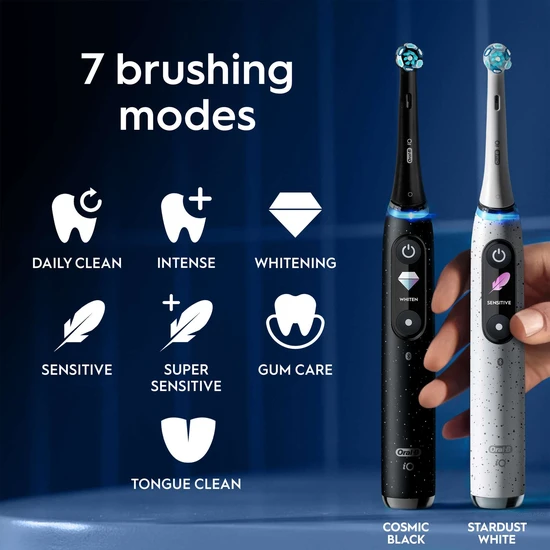 Oral B iO 10 Electric Toothbrush Stardust White