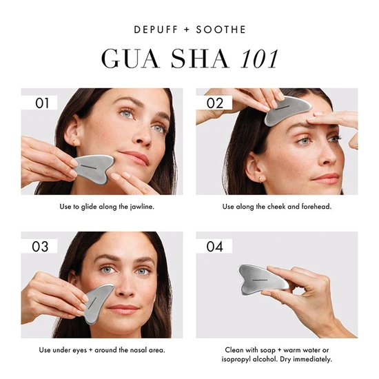 Tweezerman Stainless Steel Gua Sha