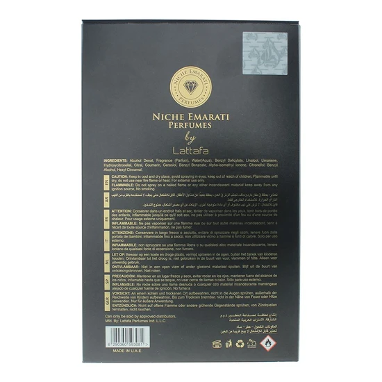 Lattafa Niche Emarati Remas Eau De Parfum 100ml